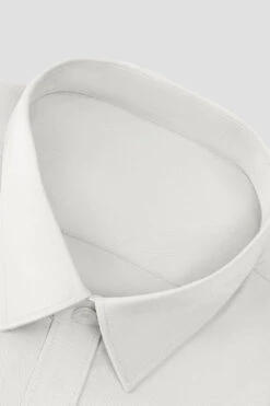 White Men's Long Sleeves Suit Shirt -Zapaka Sales Store 08 3