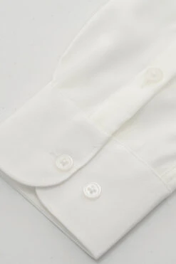 White Men's Long Sleeves Suit Shirt -Zapaka Sales Store 08 6