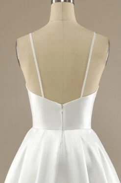 A Line Spaghetti Straps Red/White Prom Dress -Zapaka Sales Store 16 5 9ec28b04 2231 4137 808e 610136059e4e