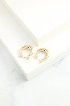 Simple Circle Earrings -Zapaka Sales Store 19122703387