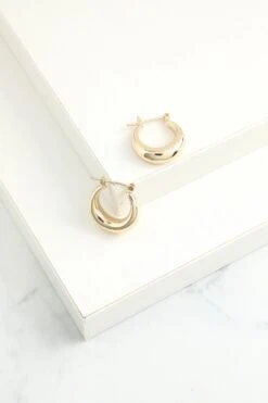 Simple Circle Earrings -Zapaka Sales Store 19122703388