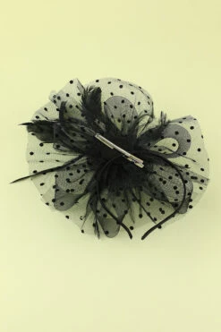 1920s Feather Tulle Headband -Zapaka Sales Store 19123103955