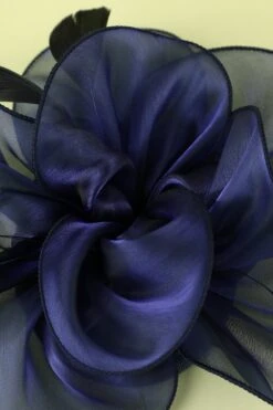 1920s Blue Organza Beaded Headband -Zapaka Sales Store 19123103977