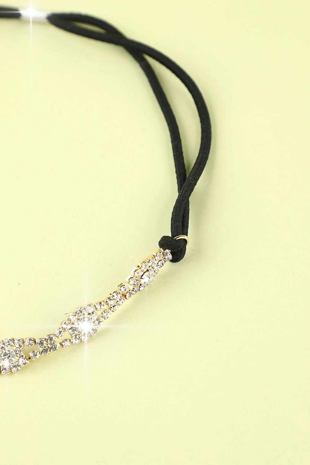 White Beaded 1920s Flapper Headband 6 White Beaded 1920s Flapper Headband - Image 6