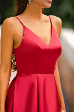 Red A-line Dress -Zapaka Sales Store 201881740001991 5