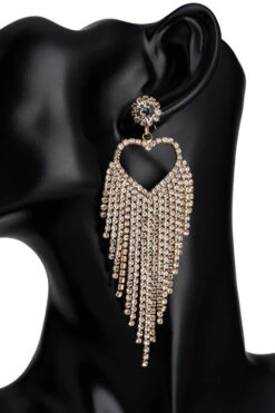 Rhinestone Sweetheart Earrings -Zapaka Sales Store 201f12fe33165fbeba51fe36626c18fa