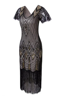 Flapper Black 1920s Sequins Dress 5 Flapper Black 1920s Sequins Dress -Zapaka Sales Store 8ad4e912 5e24 4897 a148 767515a6b8a9