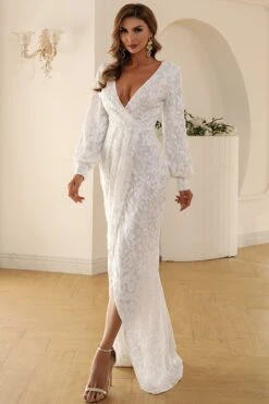 White V Neck Lace Maxi Boho Dress -Zapaka Sales Store 8daa74d7431e9a118bf4c865b9f085e3