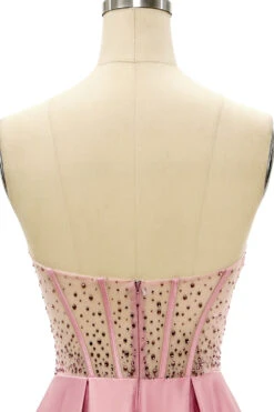 Blush Beaded Sweetheart Long Prom Dress -Zapaka Sales Store CEYYWNS2103 4