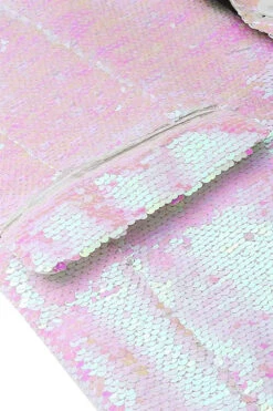 Sparkly White Sequins Peak Lapel Men's Prom Blazer -Zapaka Sales Store CGGXH01194 White 4