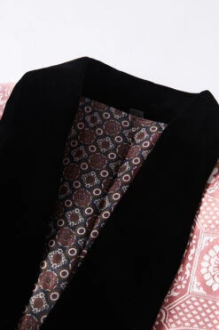 Light Pink Jacquard Shawl Lapel 2 Piece Men's Prom Suits -Zapaka Sales Store CGGXH01198 20Light 20Pink 20 4