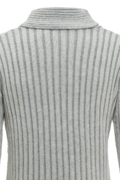 Grey Stand Collar Men's Pullover Sweater 10 Grey Stand Collar Men's Pullover Sweater -Zapaka Sales Store CGGXH0630 Grey 5