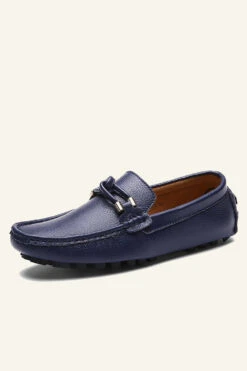 British Style Lazy Slip-on Men's Peas Shoes 20 British Style Lazy Slip-on Men's Peas Shoes -Zapaka Sales Store CGGXH0926 20Dark 20Blue 20 4