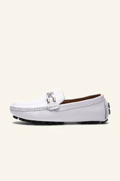 British Style Lazy Slip-on Men's Peas Shoes 15 British Style Lazy Slip-on Men's Peas Shoes -Zapaka Sales Store CGGXH0926 20White 20 2