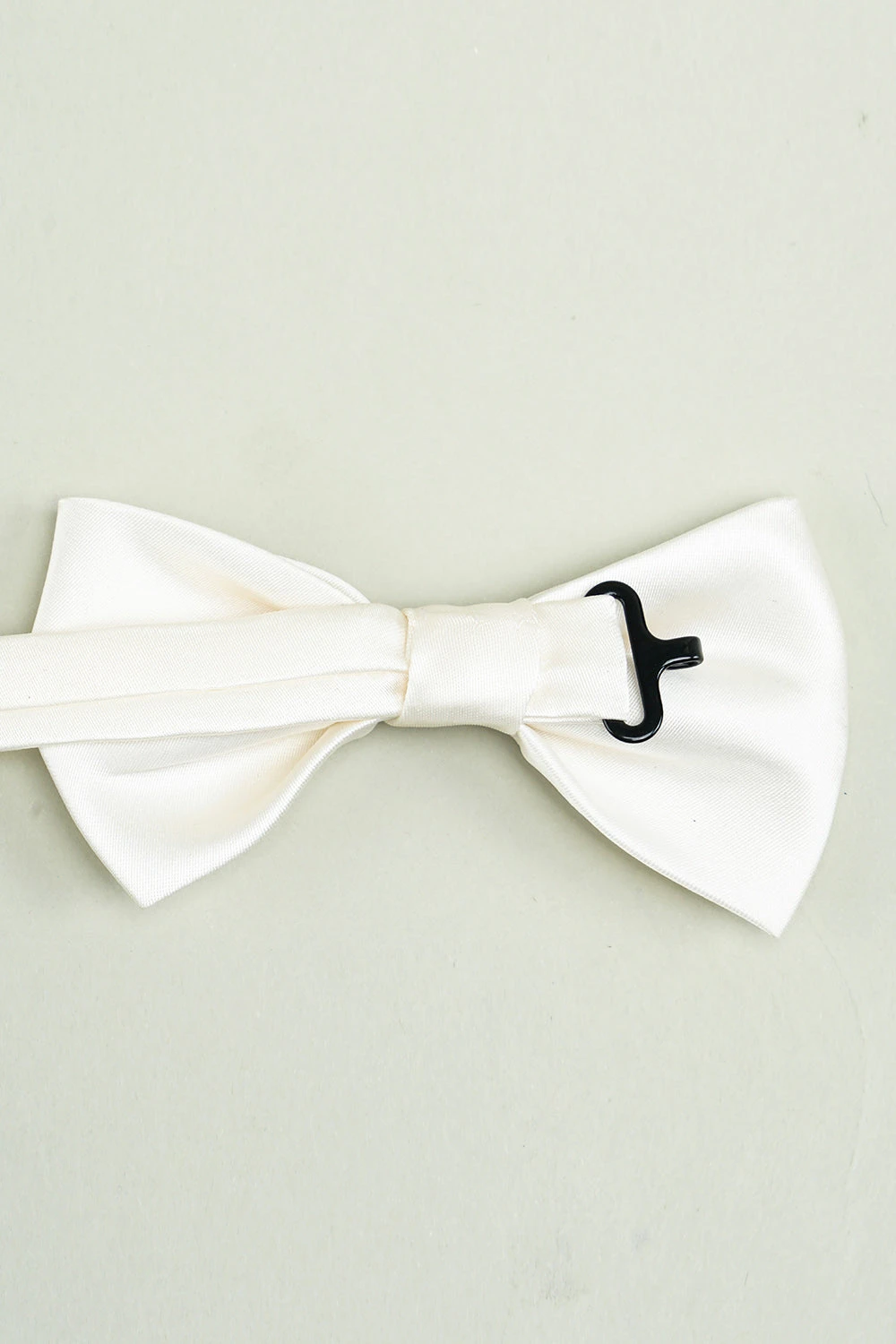 White Adjustable Satin Bow Ties Formal Tuxedo Bowtie 2 White Adjustable Satin Bow Ties Formal Tuxedo Bowtie - Image 2