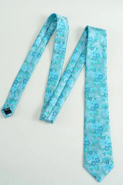 Blue Jacquard Satin Formal Tie 9 Blue Jacquard Satin Formal Tie -Zapaka Sales Store CGLHN23620 6