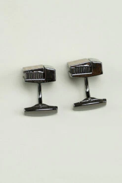 Black Tuxedo Shirts Cufflinks For Men -Zapaka Sales Store CGLHN23627 Black 3