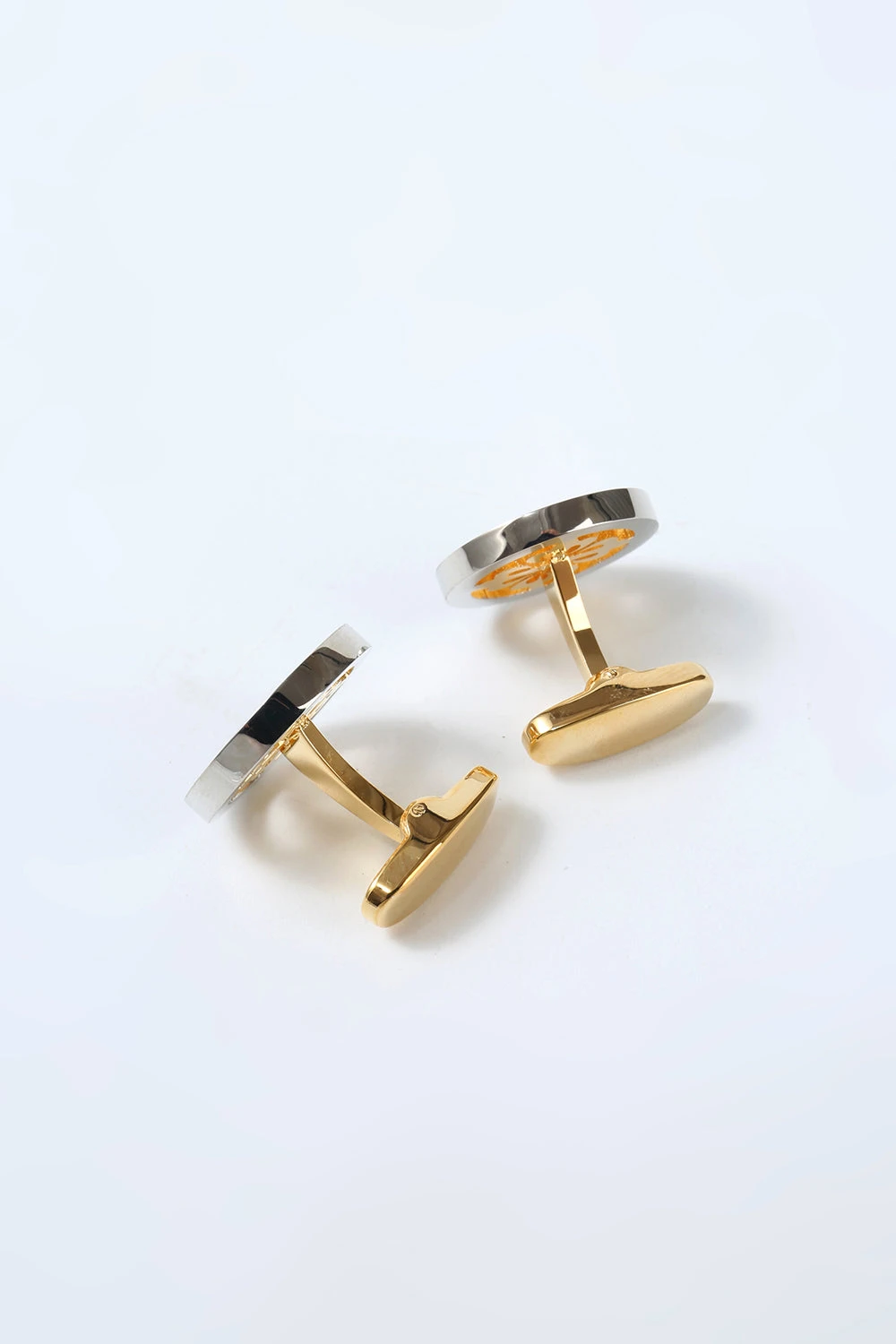 Golden Tuxedo Cufflinks For Men 2 Golden Tuxedo Cufflinks For Men - Image 2