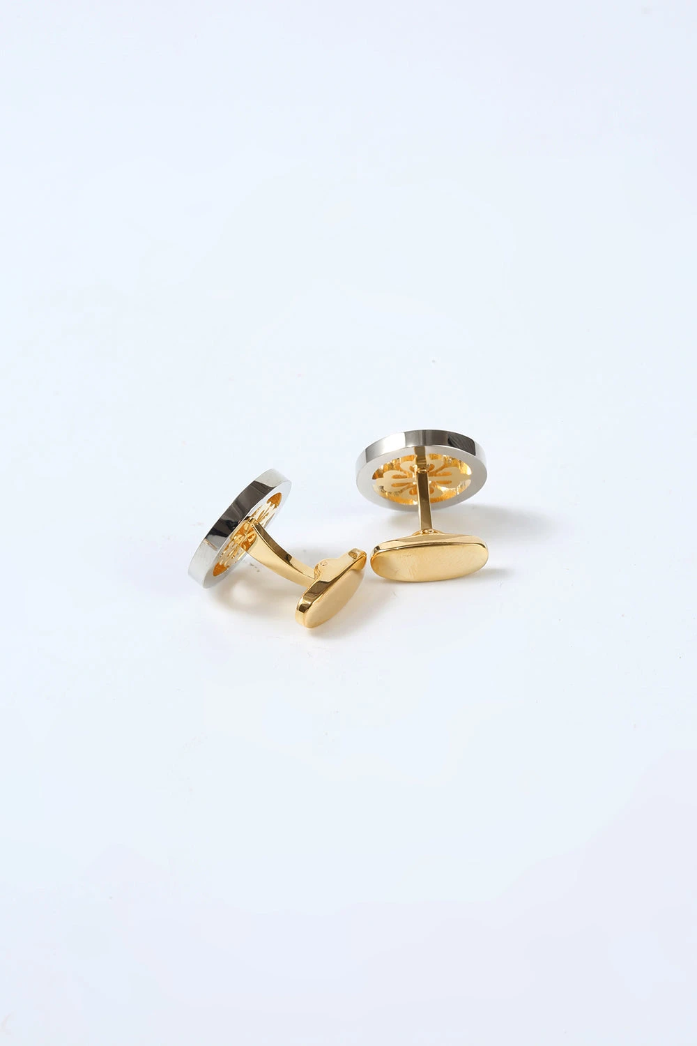 Golden Tuxedo Cufflinks For Men 3 Golden Tuxedo Cufflinks For Men - Image 3