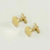 Men Golden Tuxedo Cufflinks