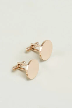 Men Golden Tuxedo Cufflinks -Zapaka Sales Store CGLHN23636 Rose Pink 3
