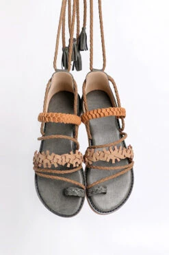 Army Green Casual Strappy Sandals -Zapaka Sales Store CGLHW21124 3
