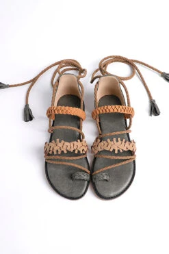 Army Green Casual Strappy Sandals -Zapaka Sales Store CGLHW21124 5