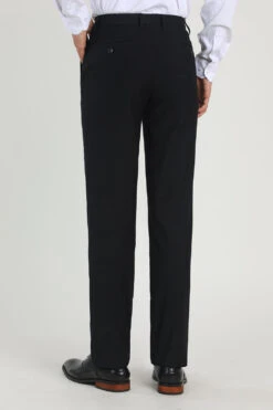 Navy High Waisted Suit Pants Mens For Wedding -Zapaka Sales Store CGMPHL0062 3