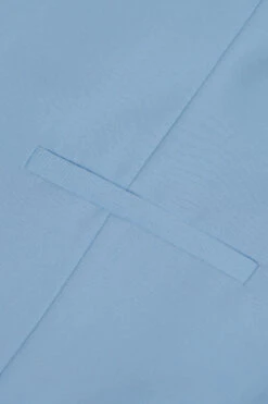 Light Blue Single Breasted Shawl Lapel Men's Suit Vest -Zapaka Sales Store CGMPHL0078 Sky Blue 6