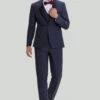 Men's Grey 3 Piece One Button Tuxedo