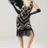 Sequins 1920s Fringe Flapper Dress