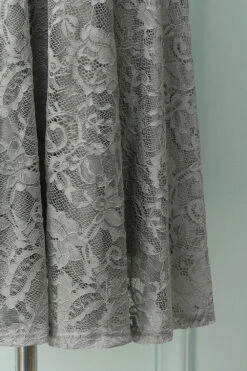 Grey Lace Midi Dress -Zapaka Sales Store IMG 0075 21681273 10b3 4a43 9a64 afe0b5a2aef8