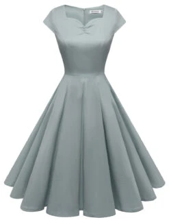 Retro Style Sweetheart 1950s Dress -Zapaka Sales Store JHQC084Grey 71699cb6 dae3 44ee 899b 18261b62bb52