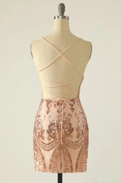 Navy Sequin Graduation Dress -Zapaka Sales Store YYLH20652 Blush 5 dba9143e 2d78 47f2 b465 c1667aae0696