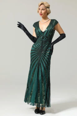 Sequined Mermaid 1920s Dress 13 Sequined Mermaid 1920s Dress -Zapaka Sales Store ZPKAV043green 4 f4eaef82 f71d 43f7 b712 c35352439c22