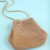 Gold Casual Handbag