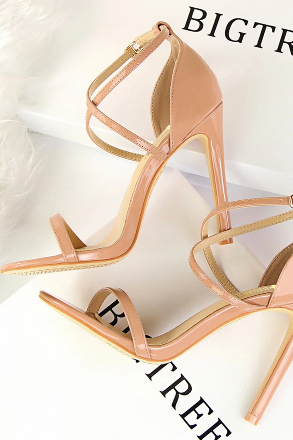 Black Stiletto Sandals 10 Black Stiletto Sandals - Image 10