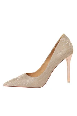 Shallow Toe Sequined Stiletto High Heels -Zapaka Sales Store ZPKCGLH1829 1 2