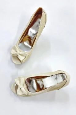 High Heels With Bowknot -Zapaka Sales Store ZPKCGS01015Apricot 2