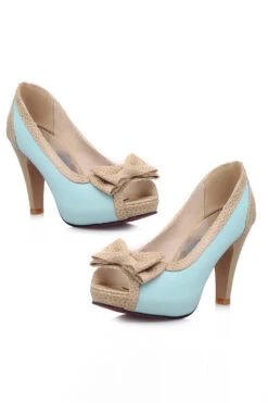 High Heels With Bowknot -Zapaka Sales Store ZPKCGS01015 Blue 1