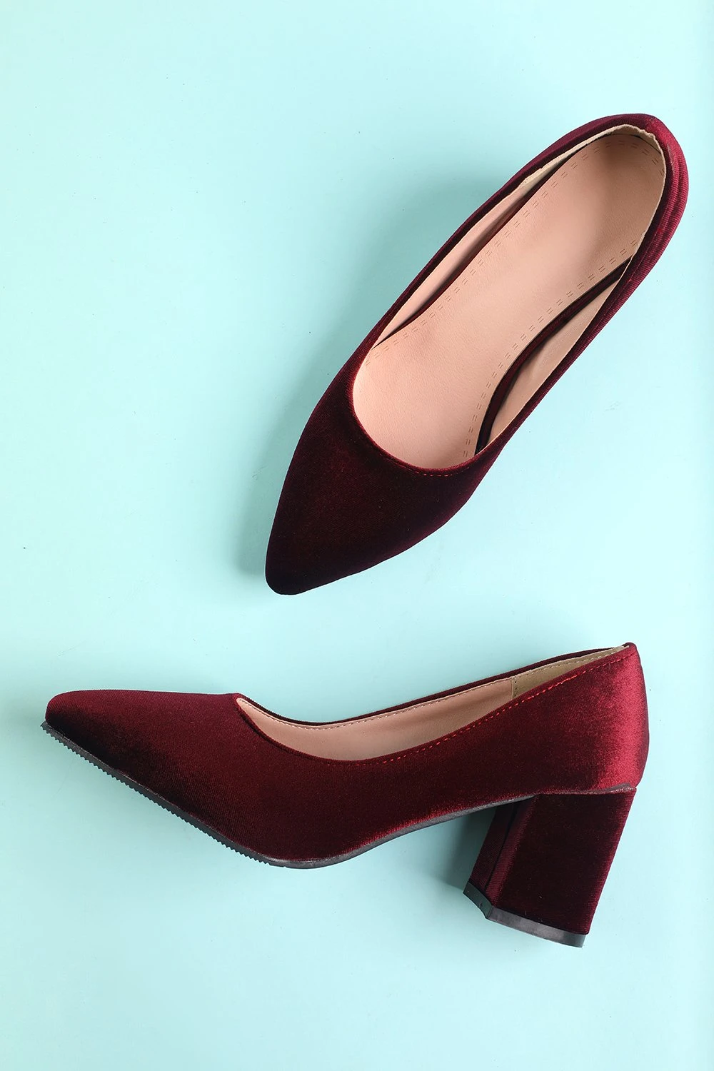 Women's Chunky Block High Heel 1 Women's Chunky Block High Heel