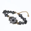 Black Lace Halloween Choker