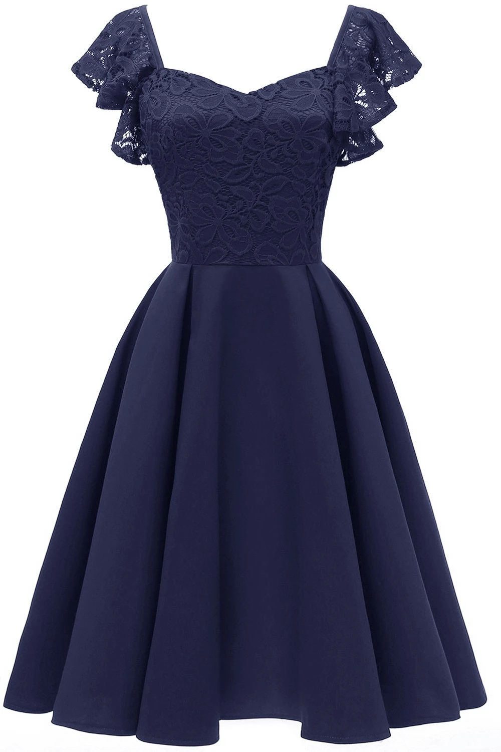 Sweetheart Burgundy Cocktail Party Dress 6 Sweetheart Burgundy Cocktail Party Dress - Image 6