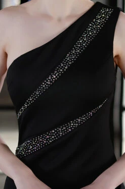 Black Mermaid Prom Dress With Beading 14 Black Mermaid Prom Dress With Beading -Zapaka Sales Store ZPKCGZL21289 Black 2
