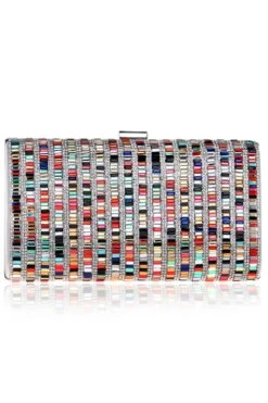 Colorful Beading Prom Handbag