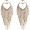Rhinestone Sweetheart Earrings
