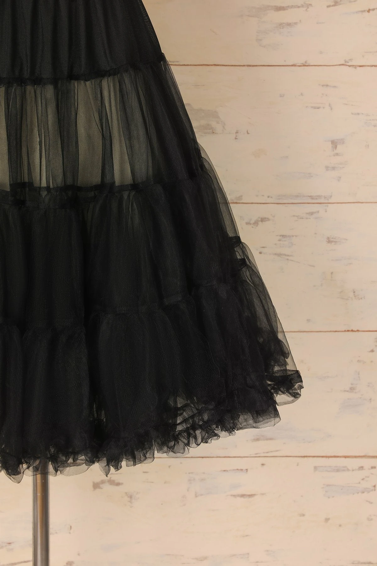 Black Tulle Petticoat 3 Black Tulle Petticoat - Image 3