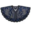 1920s Blue Glitter Sequins Cape