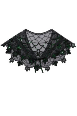 1920s Green Flower Sequin Women Cape 6 1920s Green Flower Sequin Women Cape -Zapaka Sales Store dce315eb c12b 410b b8a9 12156604f970