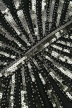 Black Mermaid 1920s Sequined Flapper Dress -Zapaka Sales Store e386e4b3 47d4 490d 8987 ce7290b89519